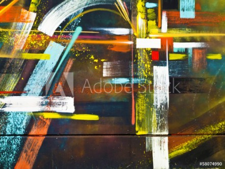 Picture of Abstract Graffiti Segment